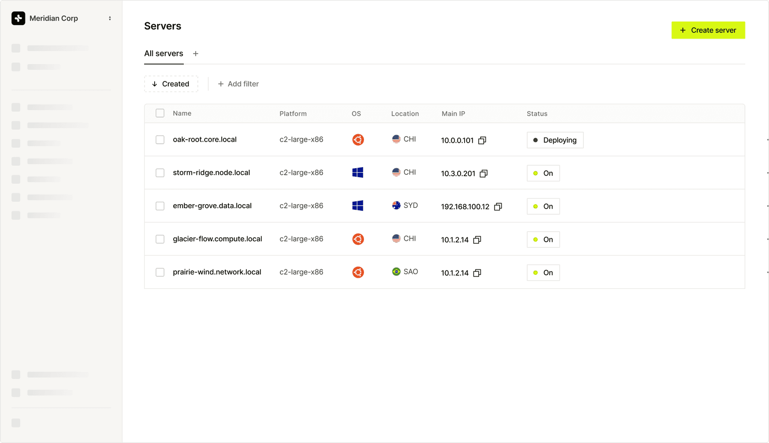 Latitude.sh Private IPs