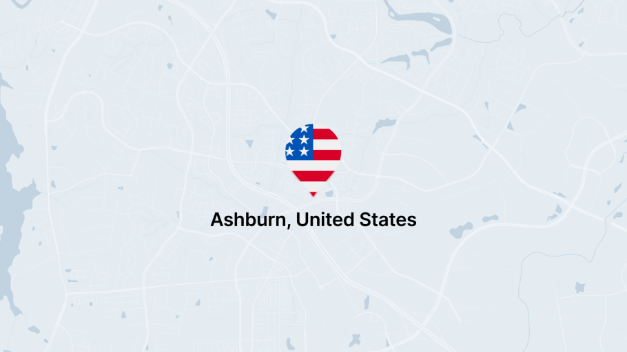 Ashburn map