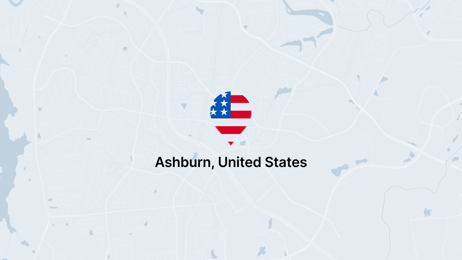 Ashburn map